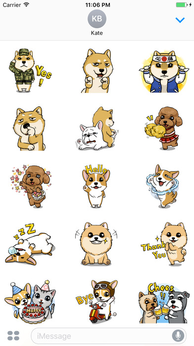 Cute Dogs and Cats Sticker screenshot 2