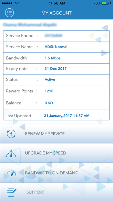 Captura de pantalla del iPhone 1