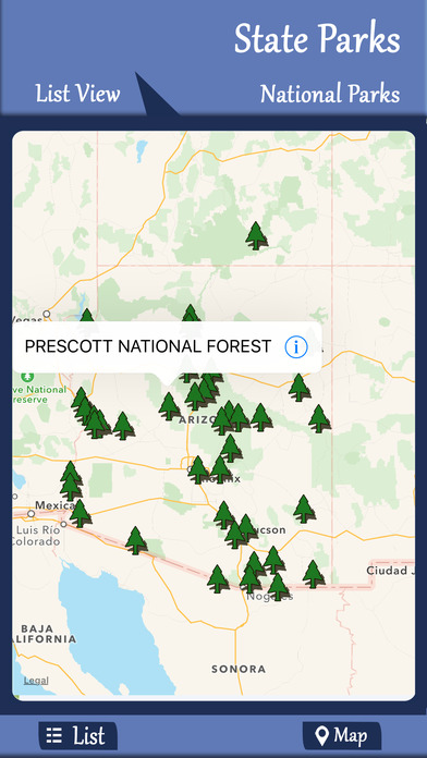 Arizona - State Parks Guide screenshot 3