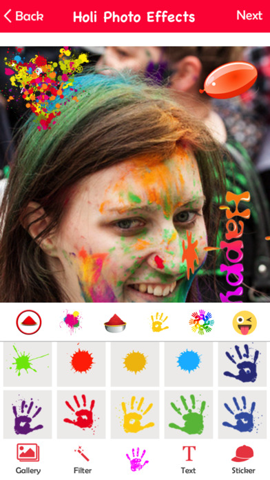 Holi Photo Effects - Color your pics screenshot 4