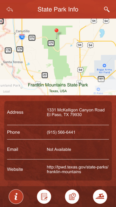 Texas State Parks, Trails & Campgrounds screenshot 4
