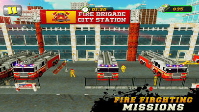 Fire Fighter City Rescue Hero screenshot 4