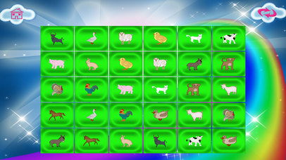 Memory Animals Flash Cards Farm screenshot 3
