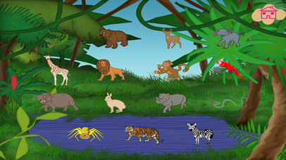 Coloring Pages Wild Animals Paint screenshot 2