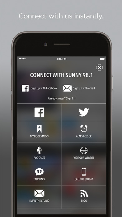 Sunny 98.1 FM screenshot 2