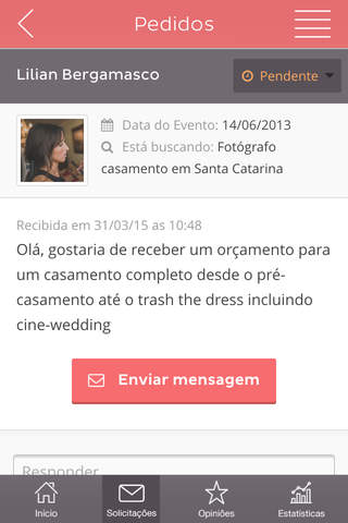Casamentos.com.br para empresa screenshot 4