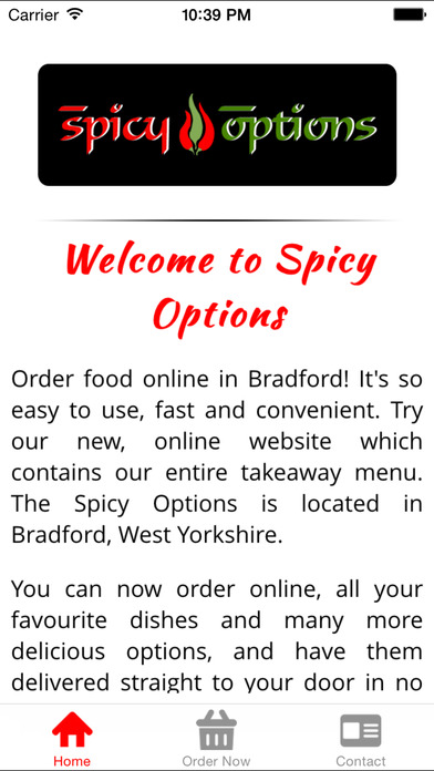 Spicy Options screenshot 2