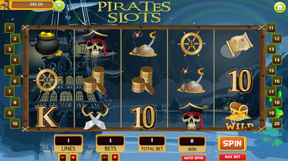 Pirates Vegas Slot Machine screenshot 2