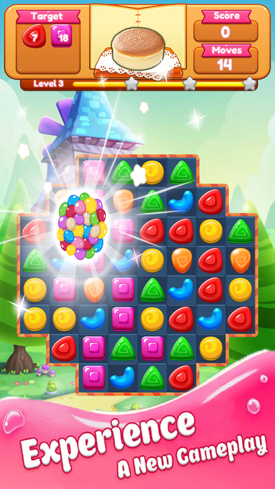Cookie Crush Mania - Sweet Yummy Match 3 Game Free screenshot 3