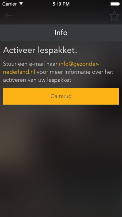 Gezonder Nederland screenshot 3