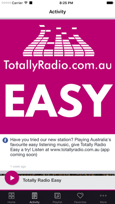 Totally Radio Easy screenshot 2