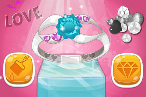 Princess Engagement Ring Design1 screenshot 3