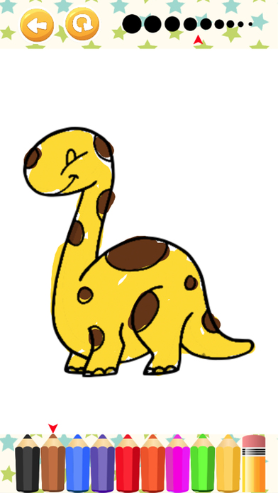 Kids Dinosaur World Coloring : Game for Adults screenshot 3