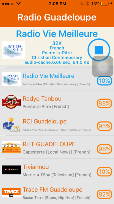 Radio GLP - Radio de Guadeloupe screenshot 4