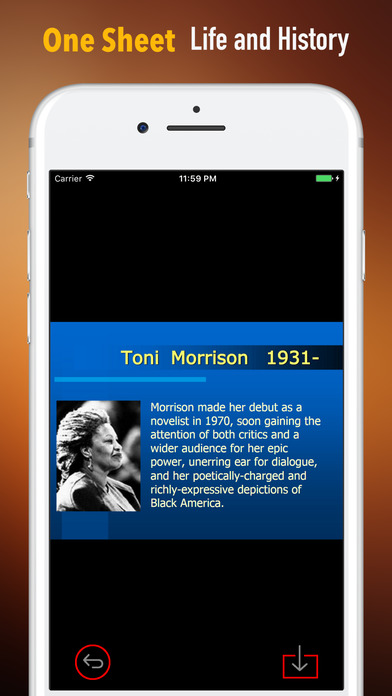 Biography and Quotes for Toni Morrison-Life screenshot 2
