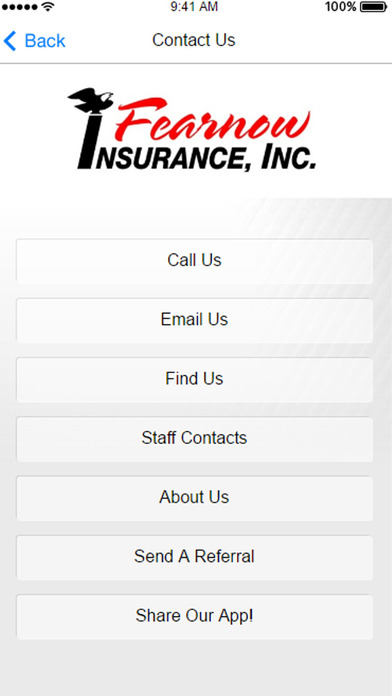 Fearnow Insurance screenshot 3