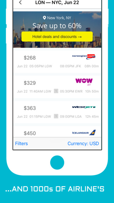 Cheap Flights Booking Online - Compare and book screenshot 3