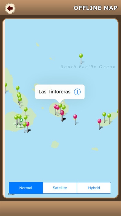 Galapagos Island Offline Map Explorer screenshot 3