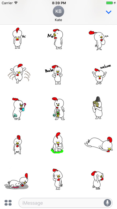 Chicken Funny Animated screenshot 4