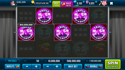 3 Pink Jackpot Diamonds Slots screenshot 2