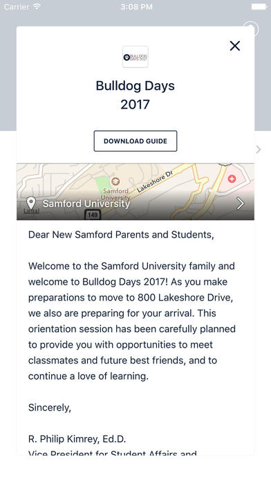 Samford University Guides screenshot 3