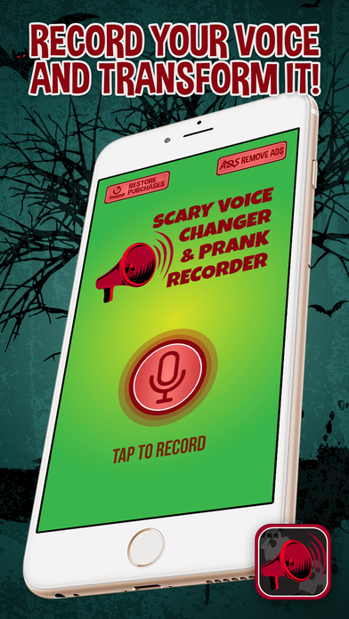 Scary Voice Changer & Prank Recorder screenshot 4