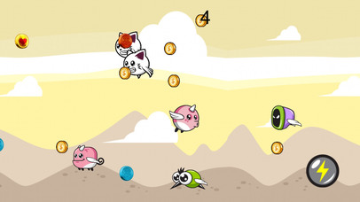 Pinky Horn Monster Escape From Crazy Birds screenshot 2