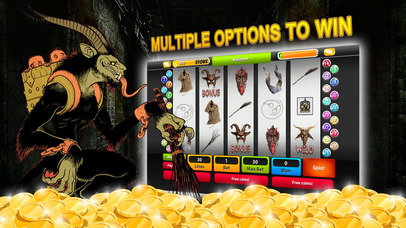 Screenshot 1 Кошмар Крампус Слот машина- Страшно игры казино