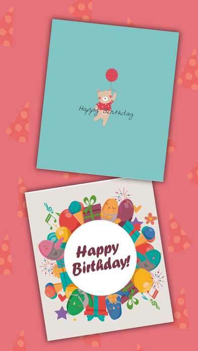 Birthday greeting cards and stickers – Pro screenshot 2