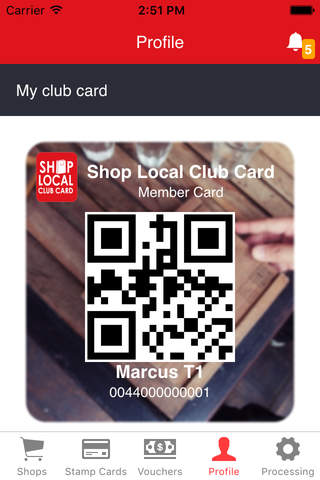 Shop Local Club Card screenshot 4