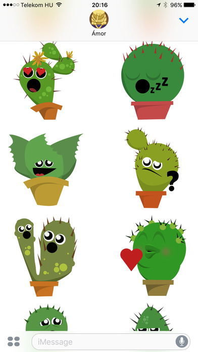 Lively Cactus Party the Summer Sticker Pack screenshot 4