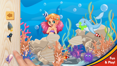 Mermaid Funny Puzzle screenshot 2