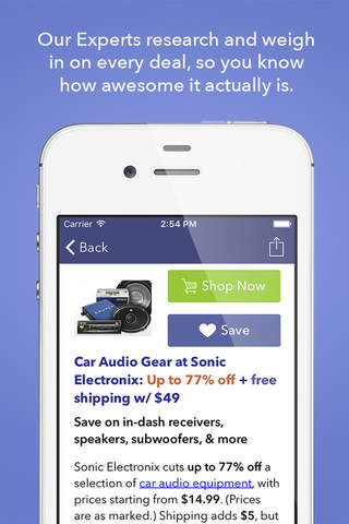 DealNews Deals & Coupons App screenshot 4