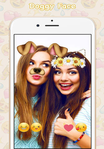 Flower Filters Crown - Collage Photo & Funny Face screenshot 2
