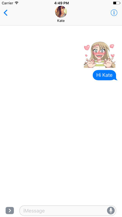 Overly Attached Girlfriend - Animated GIF Stickers screenshot 3