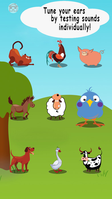 Farm Sounds Memory Game for Kids screenshot 2