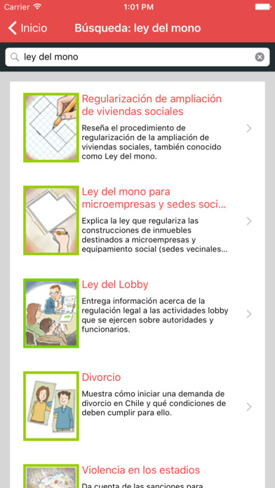 Ley fácil, Chile screenshot 2