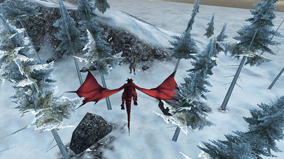VR Flying Fiery Dragon Shooting Pro screenshot 3