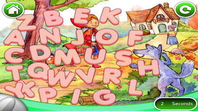 Little Red Riding Hood Alphabet Learning Game screenshot 3