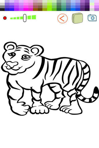Tigers Drawing Game For Kids screenshot 2