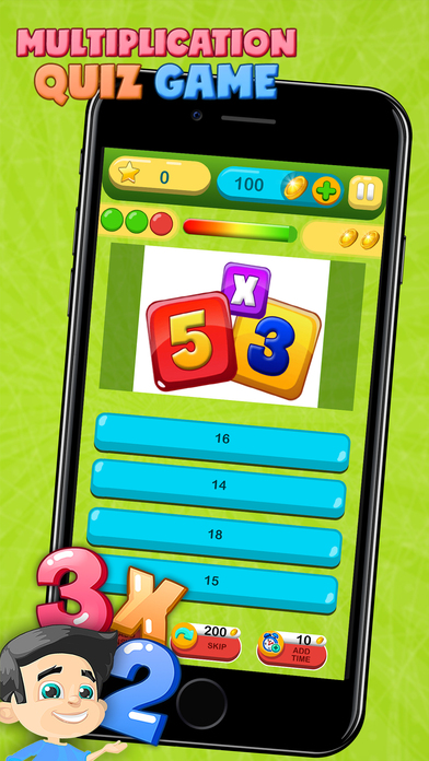 Quick Multiplication Math.ematics Kids Game Quiz screenshot 2