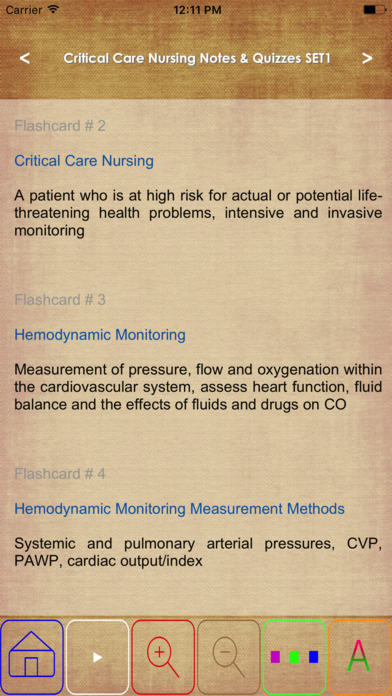 Critical Care Nursing Exam Prep 2700 Flashcards screenshot 3