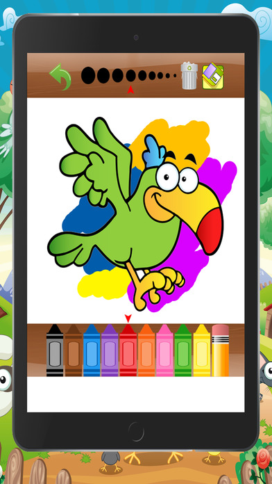 World Pets Coloring Book for Preschool Game screenshot 4