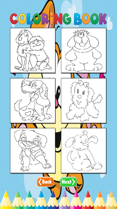 The Dog Coloring Book - Activities for Kid screenshot 4