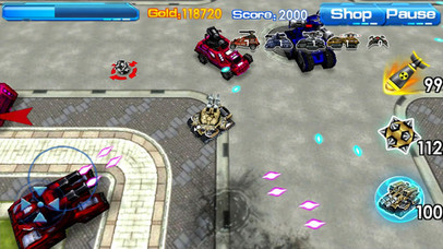 Tank Strike - classic shooting battle action games screenshot 2