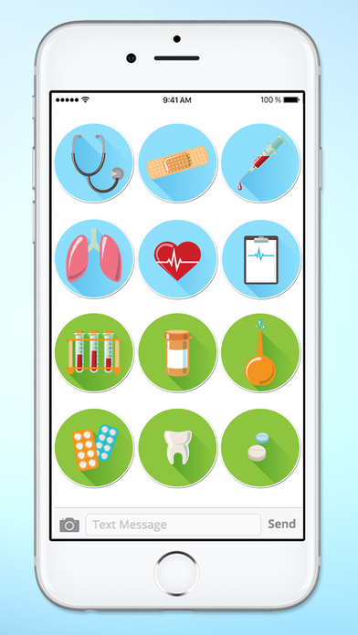 Doctor Nurse Medical Icons Sticker Pack screenshot 3