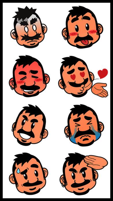 Mexican Emoji Stickers screenshot 3