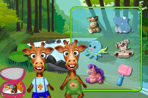 Giraffe Mommy's Jungle Twins screenshot 2