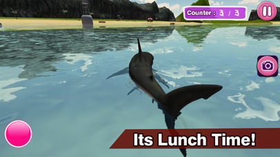 2017 Shark Attack Simulator Shark Games screenshot 2