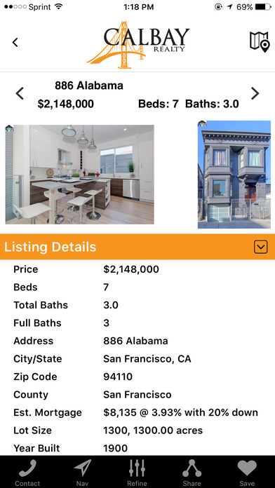 CalBay Realty Home Search screenshot 4